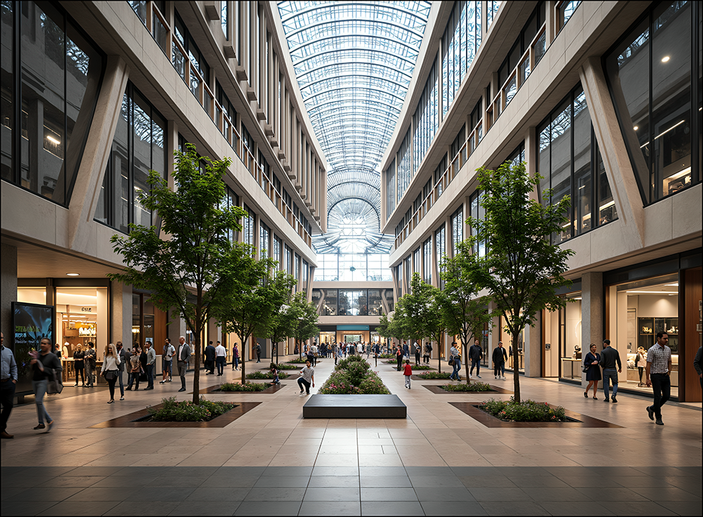 AI_high detail rendering shopping centre